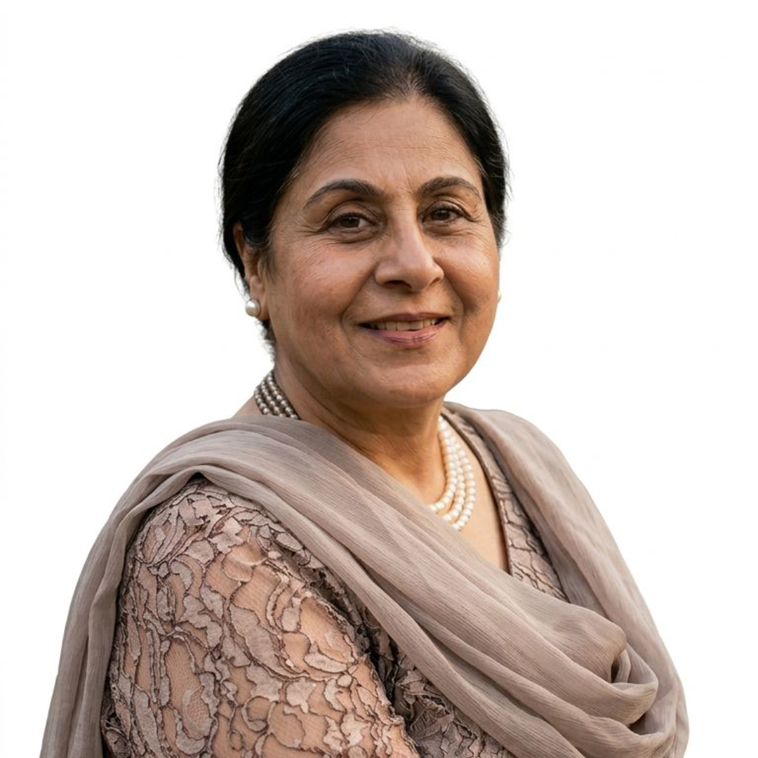 Portrait of Jehan Ara Mueen, CEO of Empower Seniors Foundation
